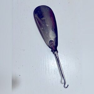 Vintage steel collectible shoehorn